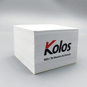 Bloc de notas adhesivas de papel de impresión de 4 lados personalizado, Bloc de notas de ladrillo, papelería, Bloc de notas adhesivas, bloque de papel - Product Image 1
