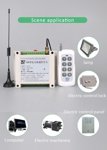 Manufaktur DC12V RF Funk fernbedienung schalter 315MHz Funk fernbedienung 8-Kanal-Relaismodul HF-Fernbedienung - Product Image 5