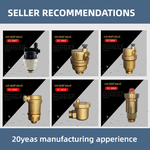 Brass Automatic Air Vent Valve European Release Valve 1/2&quot; 3/4&quot; for Solar Water Heater System - Product Image 4