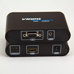 Convertidor Hdmi de VGA a Hdmi, compatible con 1080p, con audio para convertir señal - Product Image 1