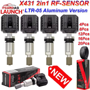 Launch X431 2 en 1, Sensor de RF de Metal de 2 en 1, 315MHz/433MHz, reparación de neumáticos, sistema de control de presión de neumáticos, Sensor Universal de lanzamiento TPMS - Product Image 2