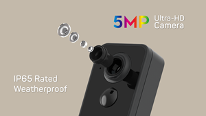 5MP Smart Home Security <strong>System</strong>, Doorbell and Chime Included,Two-<strong>Way</strong> Video, <strong>Intercom</strong> Video Call,Local Storage Video Doorbell - Product Image 5