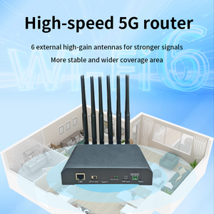 Nuevo módem inalámbrico industrial 5G CPE WIFI 6 WIFI6 5G enrutador de tarjeta SIM con comando at - Product Image 4