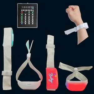 Benutzer definierte Magic Fernbedienung LED Light-Up Armband Radio-steuerbares DMX-Armband für Halloween-und Weihnachts anlässe - Product Image 4