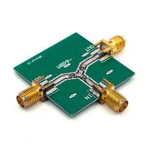 Divisor de potencia de 0-3GHz Divisor de potencia RF Placa combinadora Entrada de 1 vía a salida de 2 vías