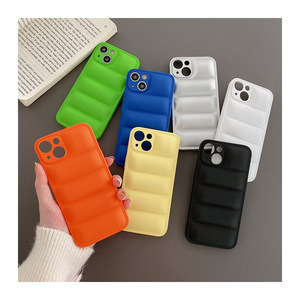 BKB en kirpi aşağı ceket telefon kılıfı için iPhone13 iPhone 14 pro max cep telefonu kabuk XS anti-fall 78G koruyucu kapak - Product Image 1
