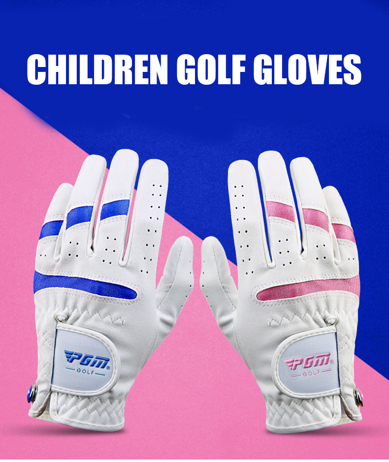 PGM ST024 Children Gloves Kid's Golf Gloves With Marker