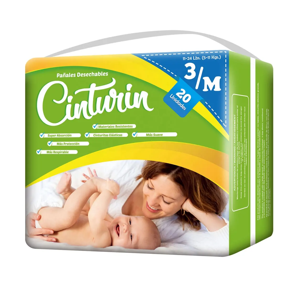 Productos para el cuidado del bebé, pañales de buena calidad de grado A, pañal suave para bebé, pantalones desechables para bebé, fabricante OEM