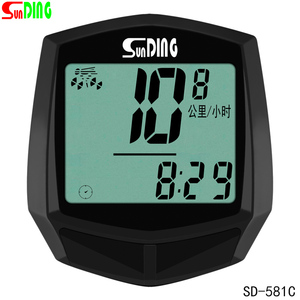 SunDing SD - 581C <strong>Wireless</strong> <strong>Cycling</strong> <strong>Computer</strong> Multifunction <strong>Computer</strong> Speedometer Odometer Speed <strong>Cadence</strong> Sensor Bicycle <strong>Computer</strong> - Product Image 2