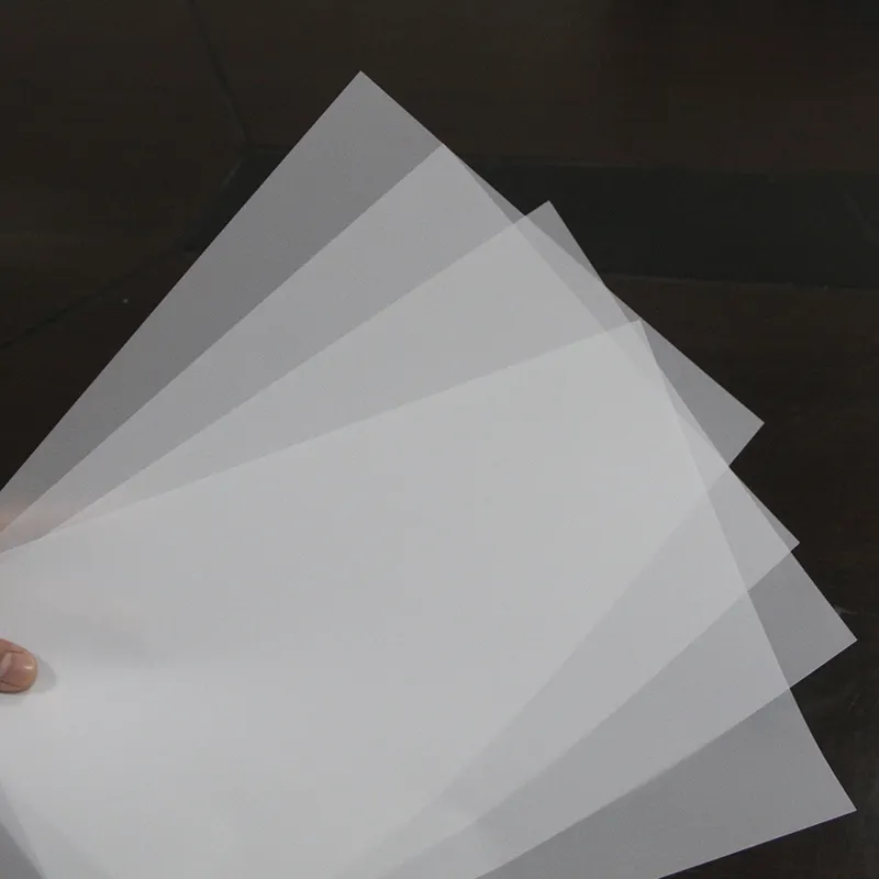 OCBESETJET 24 Siebdruck Inkjet Transparent Pet Film Für Hemden Druck folie Textilien Transfer papier Kunststoff folie