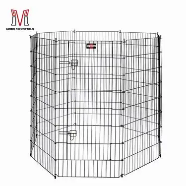 Pet sentinella per interni esercizio penna circonferenza gabbia per animali domestici recinto cucciolo cane box cuccia in metallo