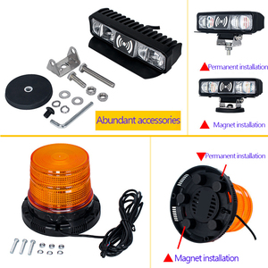 <strong>Sensors</strong> Integrated Warning Zone Light Adjustable Alarm Distance Intelligent Security Safety radar Alarm <strong>System</strong> with Horn 12-100v - Product Image 4