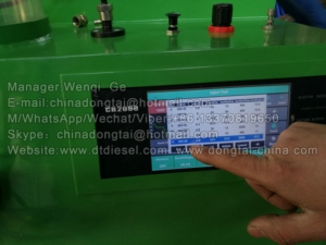 Common-Rail-Dieselinjektor-Prüfstand maschine PQ2000 mit großem Bildschirm zum Reinigen des Ultraschall injektors - Product Image 3
