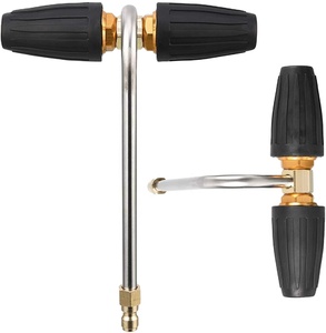 Máy rửa áp lực cống jetter gutter Cleaner tập tin đính kèm với đôi xoay Turbo vòi phun - Product Image 1