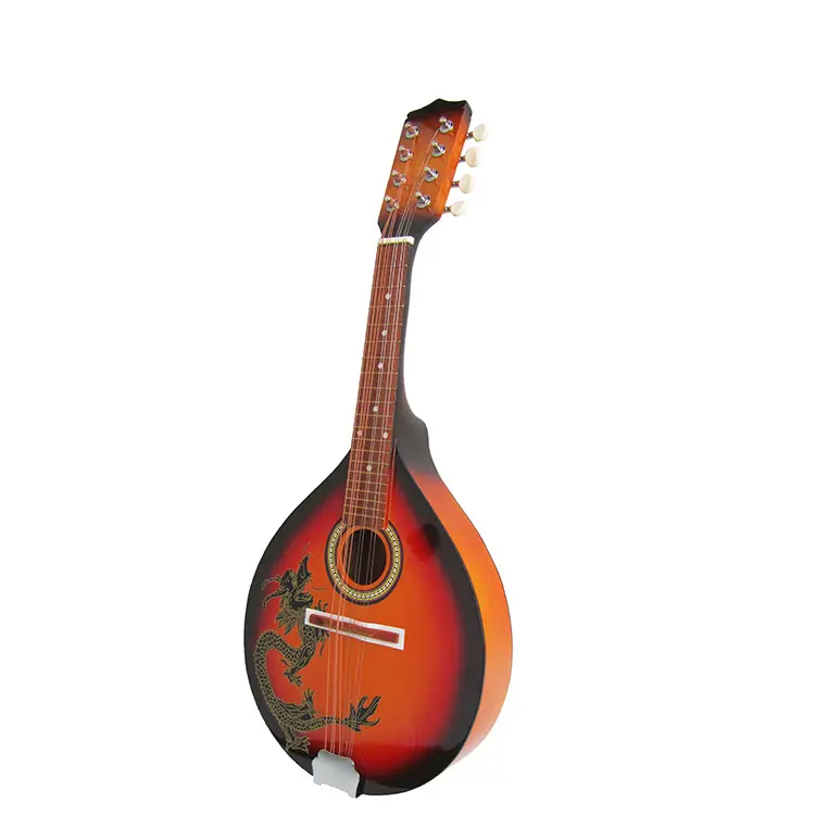 Mandolina triple de agujero redondo, mandolina de ocho cuerdas, venta al por mayor