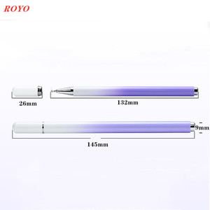ปากกาสไตลัสความไวแสงสีไล่ระดับคุณภาพสูง,ปากกาวาดภาพแท็บเล็ตแบบ Capacitive อเนกประสงค์มาพร้อมกับแม่เหล็ก - Product Image 6