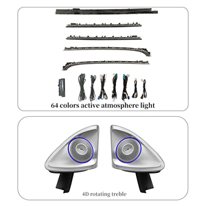 For Mercedes Benz S-Class W223 <strong>LED</strong> Ambient Light Kit <strong>64</strong> Colors Auto Lighting System Atmosphere Light New Condition - Product Image 5