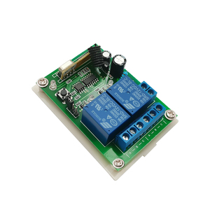 DC12V Wireless 2 canali Controller con trasmettitore 10A relè ricevitore RF telecomando Wireless per porta del Garage - Product Image 3