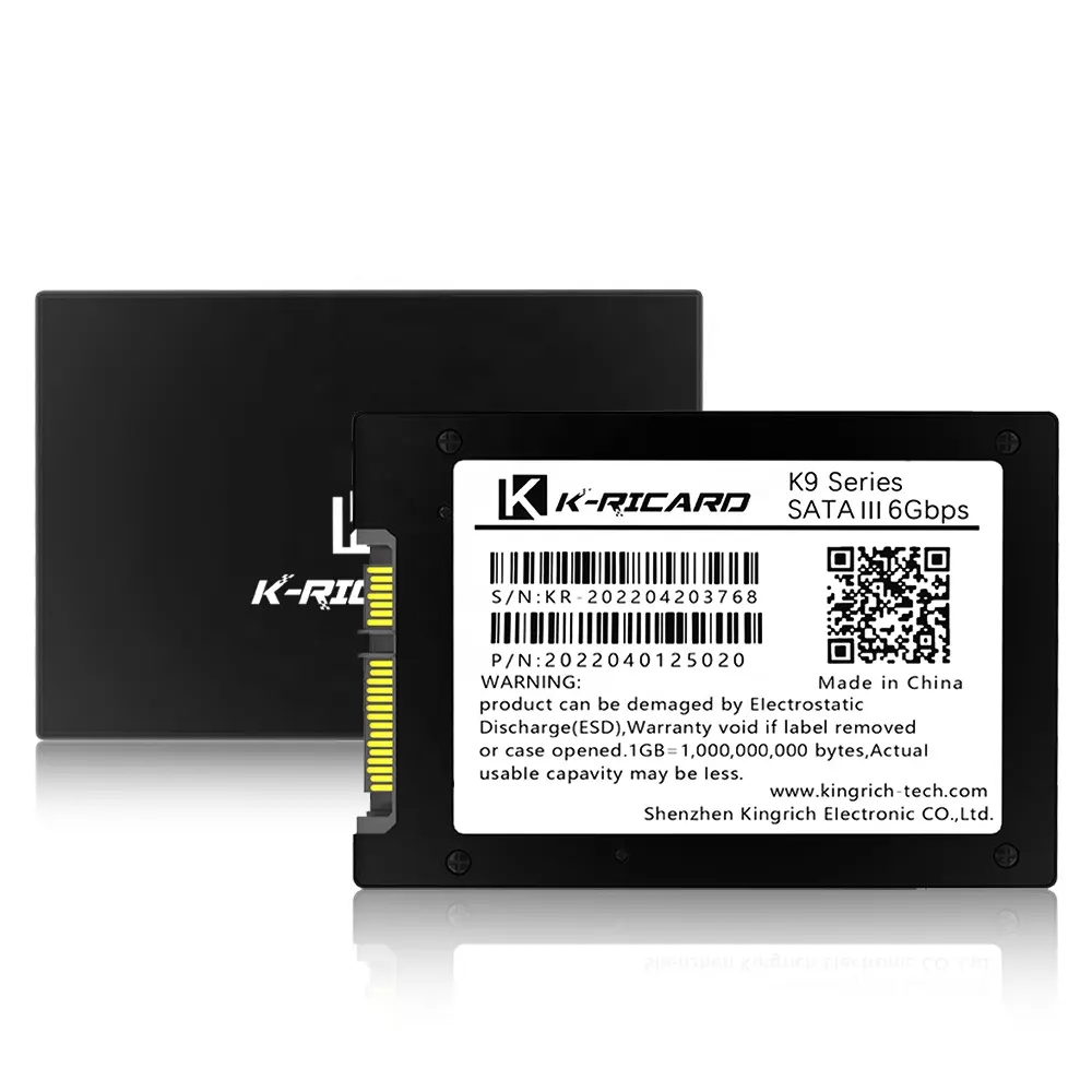 K-Ricard nuovo prodotto Ssd Sata Hard Disk Ssd 128 G ssd de 512gb flash drive