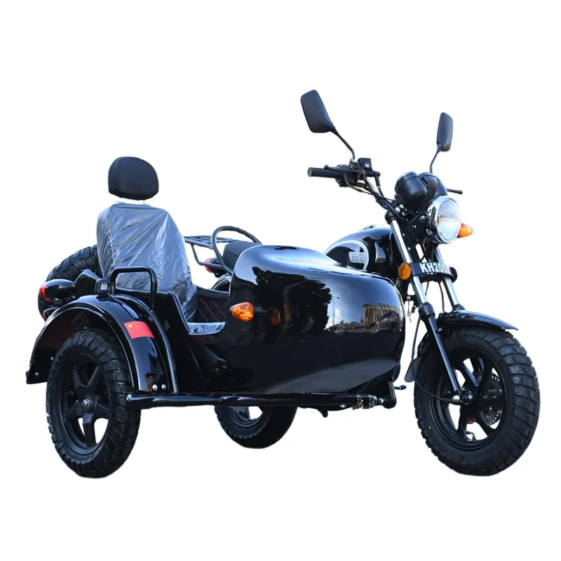 Diskon 150CC 200cc pendingin air 3 roda sepeda motor bensin roda tiga mobil samping