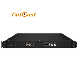 TV digitale 8 canali modulatore SD RF MPEG2 AV a DVB-C/dvb-t/ISDB-T modulatore Encoder RF - Product Image 1