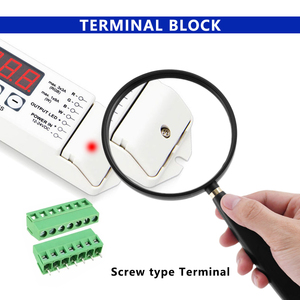 Independent 4-way DMX Signal Decoder DMX512/1990 to 0-10V <strong>PWM</strong> 5V 10V DMX512 Converter Driver <strong>Controller</strong> DC 12V 24V 10mA 20mA 4CH - Product Image 4