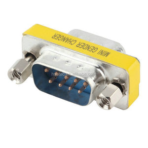 D-SUB อะแดปเตอร์เปลี่ยนเพศขนาดเล็ก9ขาตัวผู้ไปเป็น9ขา DB9 RS-232 9ขา - Product Image 6