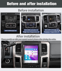 <span class=keywords><strong>Android</strong></span> automatico di navigazione GPS per Dodge Ram 1500 2013-2018 wireless Carplay autoradio LCD schermo di visualizzazione lettore multimediale 128GB