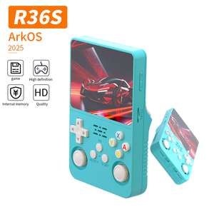 R36S gaming player open-source sistema Linux 3.5 pollici IPS schermo portatile console di gioco portatile per psp - Product Image 3