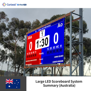 Canbest Mes P4 4Mm 6720 X3840Mm 22.05 X12.59Ft Bildschirm mit großem LED-Anzeigetafel system im Freien in Australien - Product Image 5
