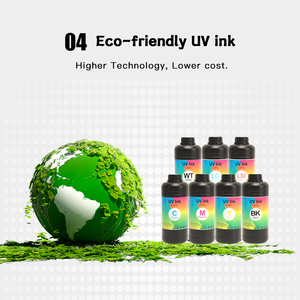 Proprinter çift kafa A3 yeni 6 renkler vernik cam bardak şişe topu telefon kılıfı etiket PVC kart LED Uv yazıcı makinesi için plaka
