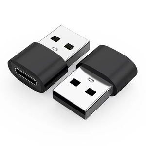 USB 2.0 a公到C母快速充电扩展适配器转换器DC输出手机电源适配器 - Product Image 1