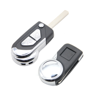 Guscio di ricambio remoto intelligente per auto con 3 pulsanti in ottone pieno chiave per auto vuota - Product Image 3