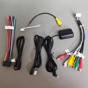 Entrada y salida de audio y video Rcaline de 20 pines y 7 cabezales para máquina de navegación