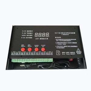 Software di modifica LED programmabile dmx controller di luce a led per WS2801 WS2812B WS2811 LPD6803 programma di strisce LED RGB