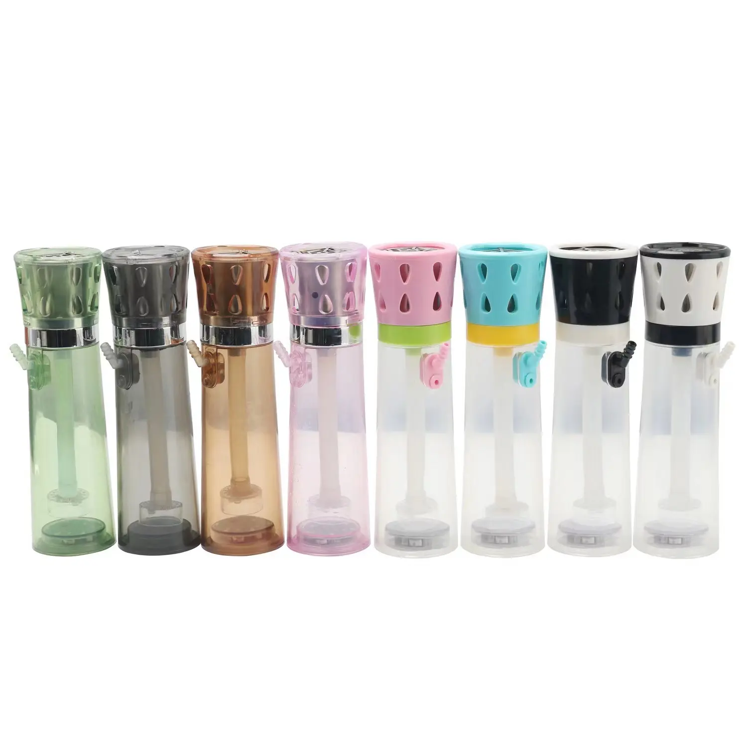 Mini narghilè personalizzato accessori per narghilè LED Light Chicha Portable Germany Set di tazze acriliche in plastica narghilè Shisha