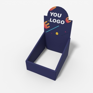 Custom Color Printed Retail <strong>Design</strong> <strong>Box</strong> Top <strong>Display</strong> Stand <strong>Box</strong> Promotion Folding Cardboard Paper Counter <strong>Box</strong> - Product Image 6