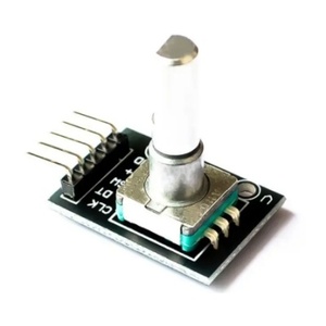 Arduino用スレッドなしの1PCS新しい360度ロータリーエンコーダーモジュールKY-040 - Product Image 3