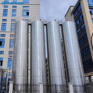 高精度工業用粉末供給システム5000トン貯蔵粉末サイロプラスチック粉末貯蔵サイロタンクフィルター付き - Product Image 6