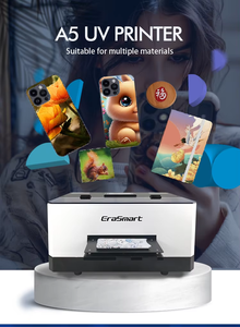 EraSmart Mini Version Digital Inkjet <strong>Printer</strong> Multifunction A5 Uv <strong>Printer</strong> For DIY PVC TPU Glass Leather Phone Case <strong>Printer</strong> - Product Image 4