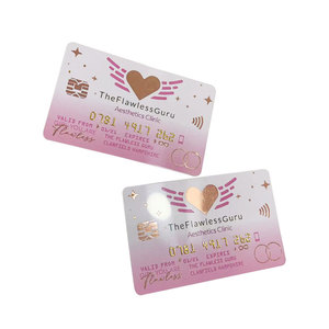 การพิมพ์นามบัตร PVC สไตล์บัตรเครดิตแบบกําหนดเองปี 2024 พร้อมหมายเลขนูน - Product Image 6