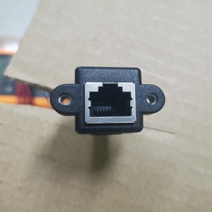 Cable de conexión de extensión de comunicación RJ45 de montaje en Panel hembra macho CAT5E orificio de montaje en Panel hembra macho CAT5E RJ45 - Product Image 5