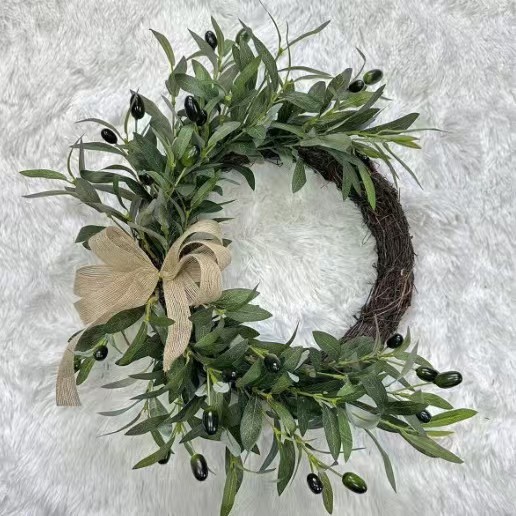 Style 7 olive branch with half full 45cm