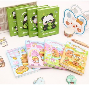 创意A7卡皮巴拉笔记本定制卡通水豚小学生口袋书迷你记事本 - Product Image 1