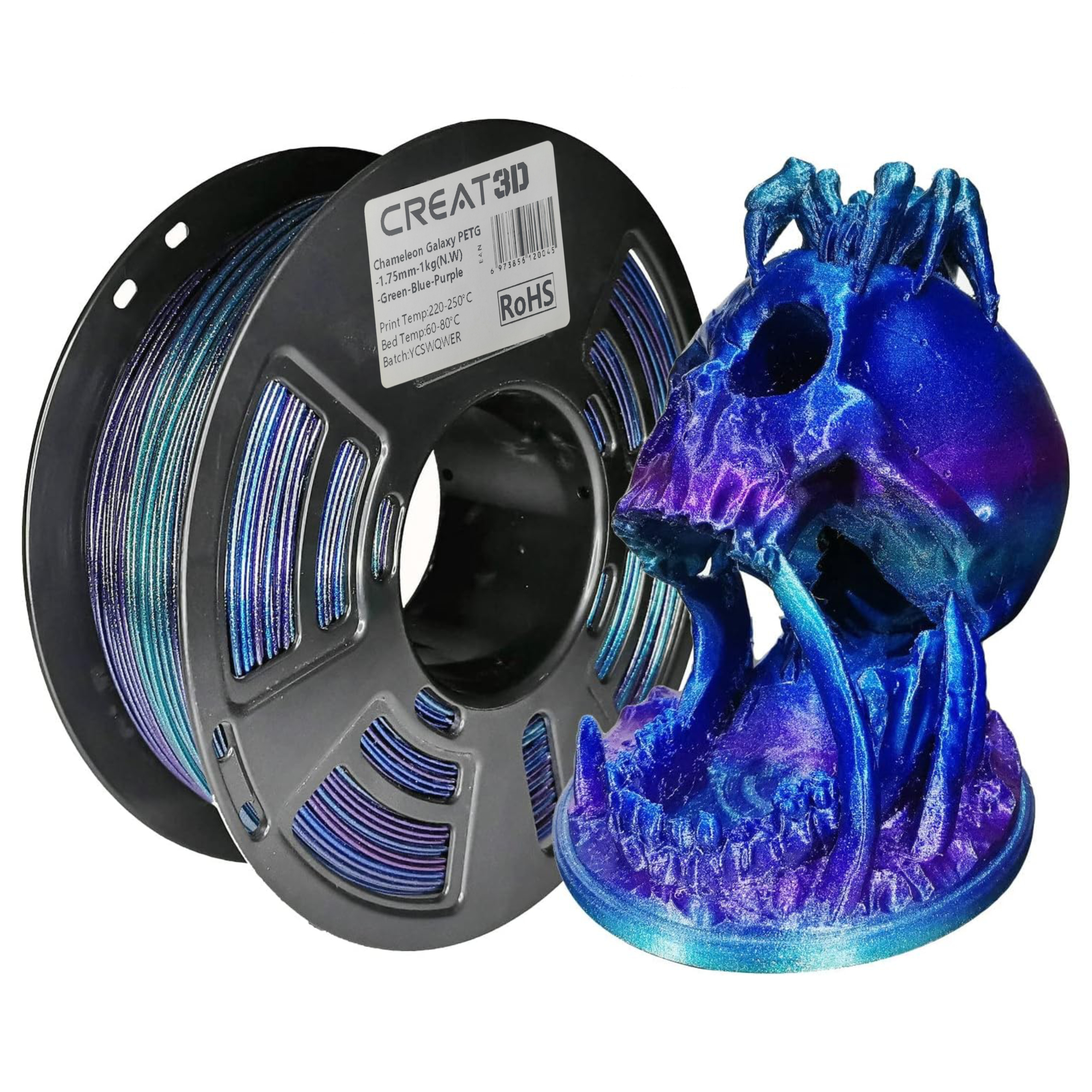 Green Blue Purple