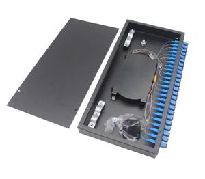 Parche de fibra óptica panel 19 pulgadas tipo cajón de montaje en Rack de fibra óptica de distribución de fibra óptica de la caja de terminales - Product Image 1