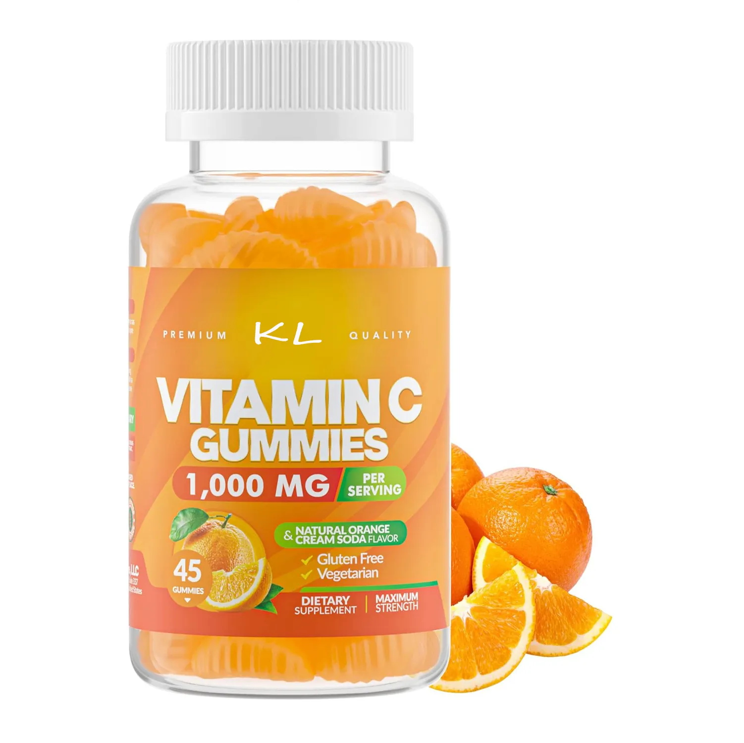 Oem ODM vitamin mềm kẹo miễn dịch tăng cường kẽm cung cấp thực phẩm bổ sung vitamin C Gummies