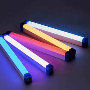หลอดไฟ LED แบบชาร์จไฟได้ไฟ LED นีออนสีแบบพกพาไฟวิดีโอแบบ USB แบตเตอรี่ภายใน - Product Image 1