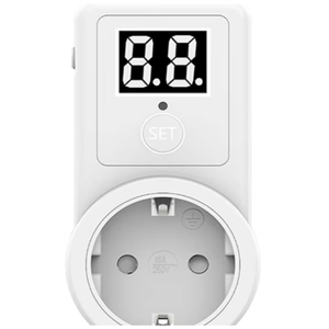 Interruttore digitale per conto alla rovescia per il conto alla rovescia per il controllo del tempo della batteria del telefono per la ricarica del veicolo elettrico presa per conto alla rovescia spina EU - Product Image 6