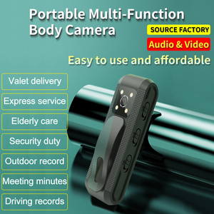 C1 Full HD 1080P WiFi IP vücuda takılan kamera geniş açı gece görüş ile H.264 Video sıkıştırma SD kart veri özelleştirilebilir ODM - Product Image 5